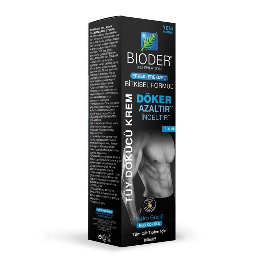 Bioder Hair Removal Cream For Men 100ml - image 6