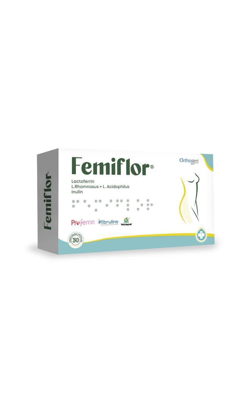 Femiflor Probiotic Supplement for Gut Health Support - 30 Capsules - Vitamin & Supplement