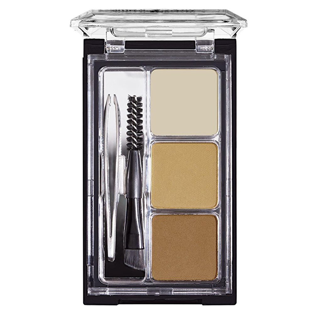 Wet n Wild Ultimate Brow Kit Soft Brown - Eyebrow Kit with 3 Shades & Dual-Ended Applicator Wet n Wild Ultimate Brow Kit Soft Brown - 3 Shades & Dual-Ended Applicator eyebrow kit, brow powder, wet n wild Ultimate Brow Kit, eyebrow shaping, makeup for eyebrows, brow grooming, beauty essentials, cosmetics, makeup kits, brow care, beauty products, wet n wild cosmetics