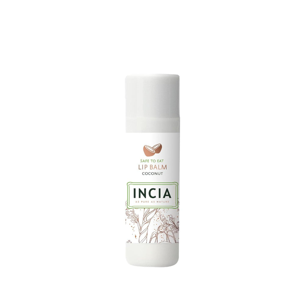 INCIA Natural Coconut Lip Balm - Moisturizing & Nourishing for Dry Lips, 6g INCIA Natural Coconut Lip Balm for Dry Lips Natural Lip Balm, Coconut Lip Balm, Moisturizing Lip Care, INCIA Lip Balm, Healthy Lip Products, Lip Nourishment, Natural Ingredients, Coconut-Based, Dry Lip Repair, Sensitive Lip Care, Lip Health, Organic Lip Products, Chemical-Free Lip Care