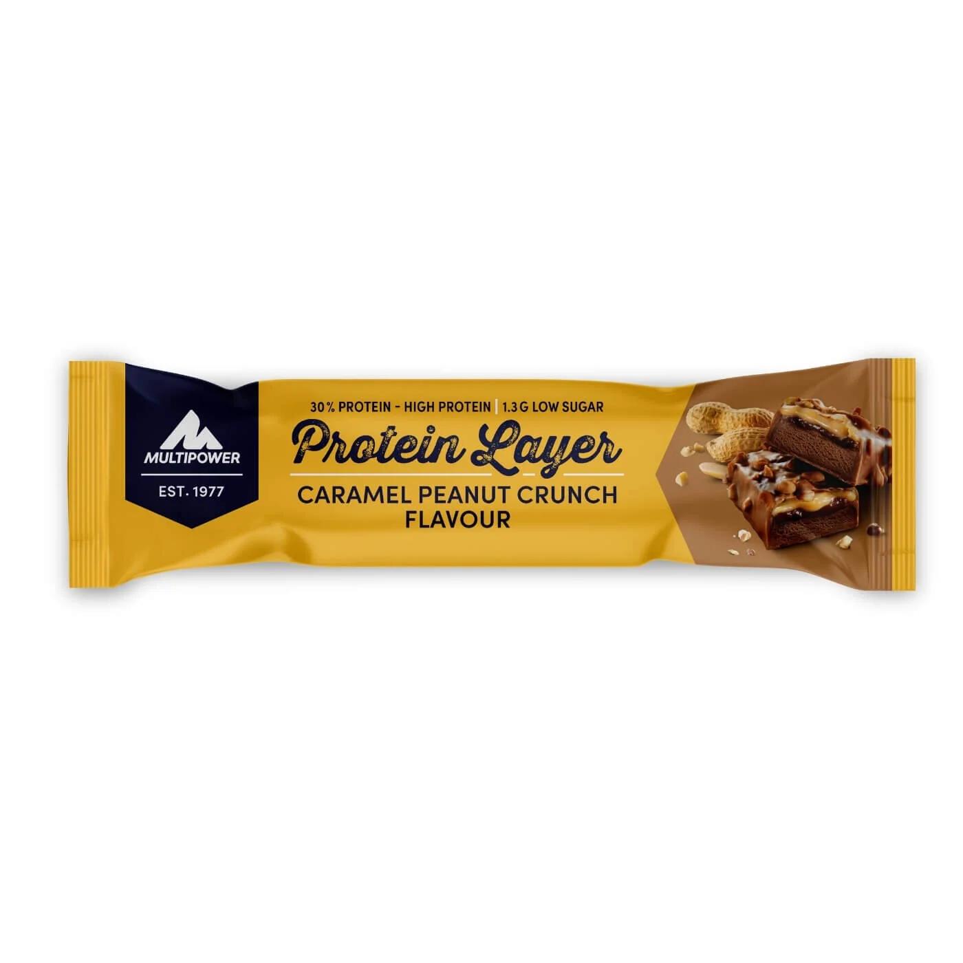 Multipower Protein Layer Caramel Peanut Crunch Bar 50g