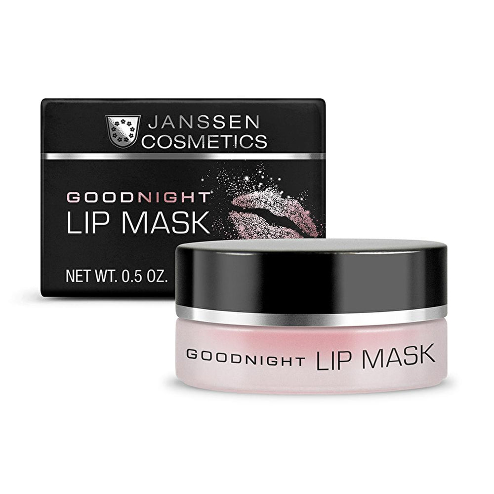 Janssen Cosmetics Hydrating Overnight Lip Care Mask - Intensely Moisturizes Dry, Chapped Lips with Shea Butter - Face Cream