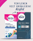Veet Professional Wax Strips for Hair Removal - Sensitive Skin, Easy-Gelwax Technology, 12 Count Veet Professional Wax Strips - Sensitive Skin Hair Removal wax strips, hair removal, sensitive skin, Veet Professional, Easy-Gelwax technology, body hair removal, hair removal for women, beauty products, personal care, grooming, depilatory wax strips, waxing kit, hair removal cream alternative