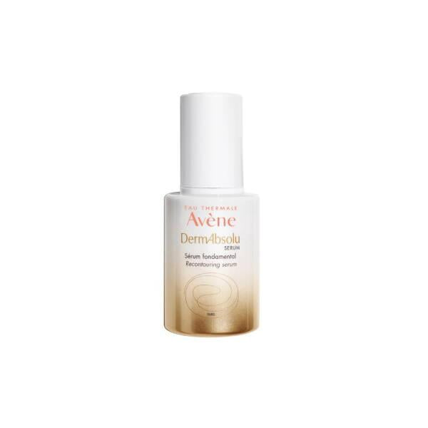 avene dermabsolu recontouring serum 30ml bottle, close up of avene dermabsolu recontouring serum texture Avene DermAbsolu Recontouring Serum - Anti-Aging Formula | 30ml Avene DermAbsolu Recontouring Serum | Anti-Aging avene, serum, anti-aging, sensitive-skin, recontouring, skin-care, moisturizer, dermabsolu, beauty-product, ai-generated