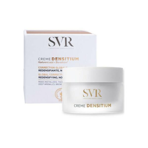 svr densitium wrinkle and dark spot cream 50ml, anti-aging cream with hyaluronic acid from svr SVR Densitium Wrinkle & Dark Spot Cream - 50ml SVR Densitium Wrinkle & Dark Spot Cream 50ml svr, wrinkle-cream, dark-spot-treatment, anti-aging, skincare, face-cream, hydrating-cream, luminous-skin, cosmetics, ai-generated