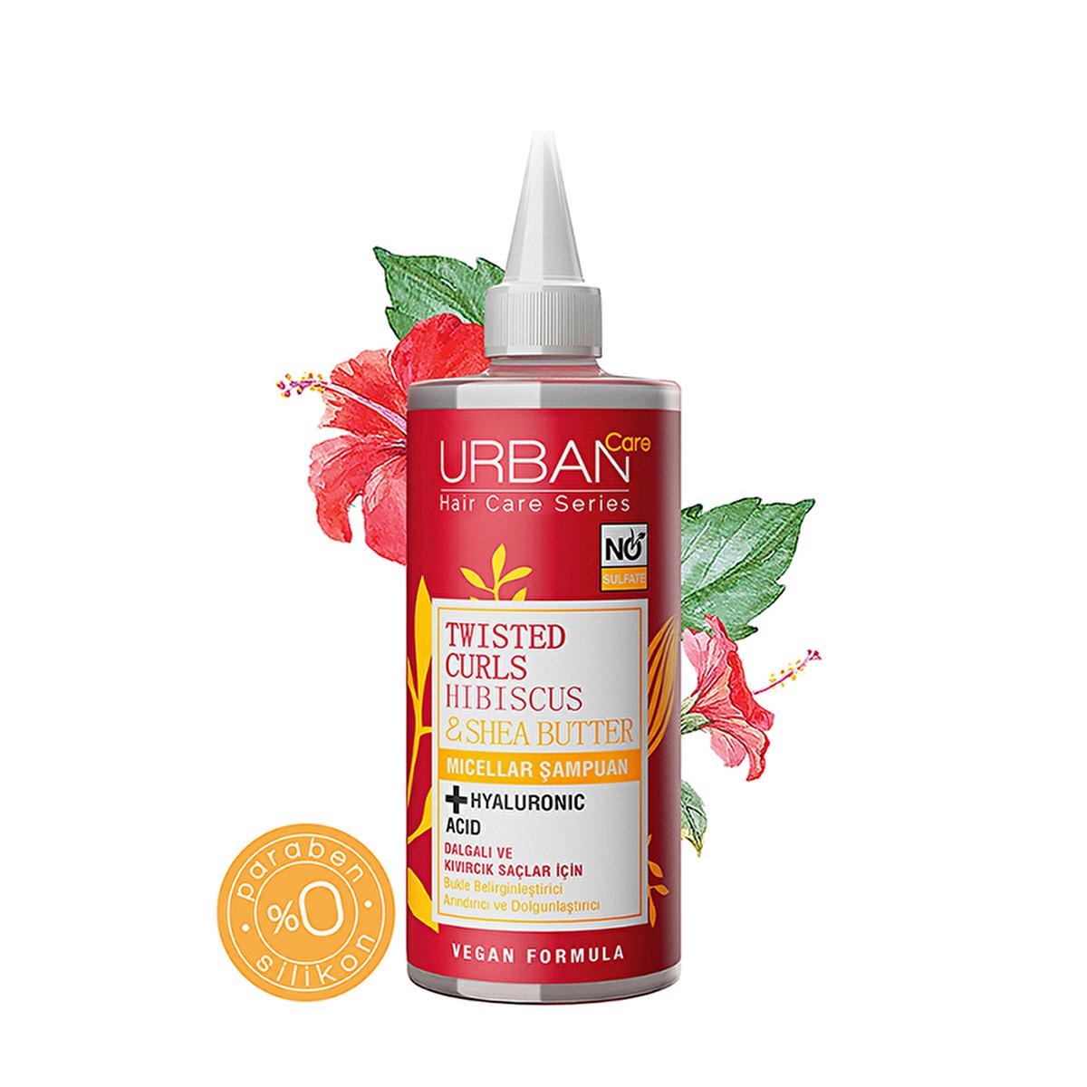 Urban Care Sulfate-Free Micellar Shampoo for Curly Hair - Gentle, Moisturizing, and Frizz-Reducing with Hibiscus & Shea Butter Urban Care Micellar Shampoo for Curly Hair - Sulfate-Free & Nourishing sulfate-free shampoo, curly hair care, micellar shampoo, Hibiscus hair care, shea butter shampoo, frizz reduction, curl enhancement, gentle cleansing, nourishing shampoo, dry scalp relief, silicon-free, paraben-free, cleaner beauty, natural ingredients, hair moisturizing, curly hair solution