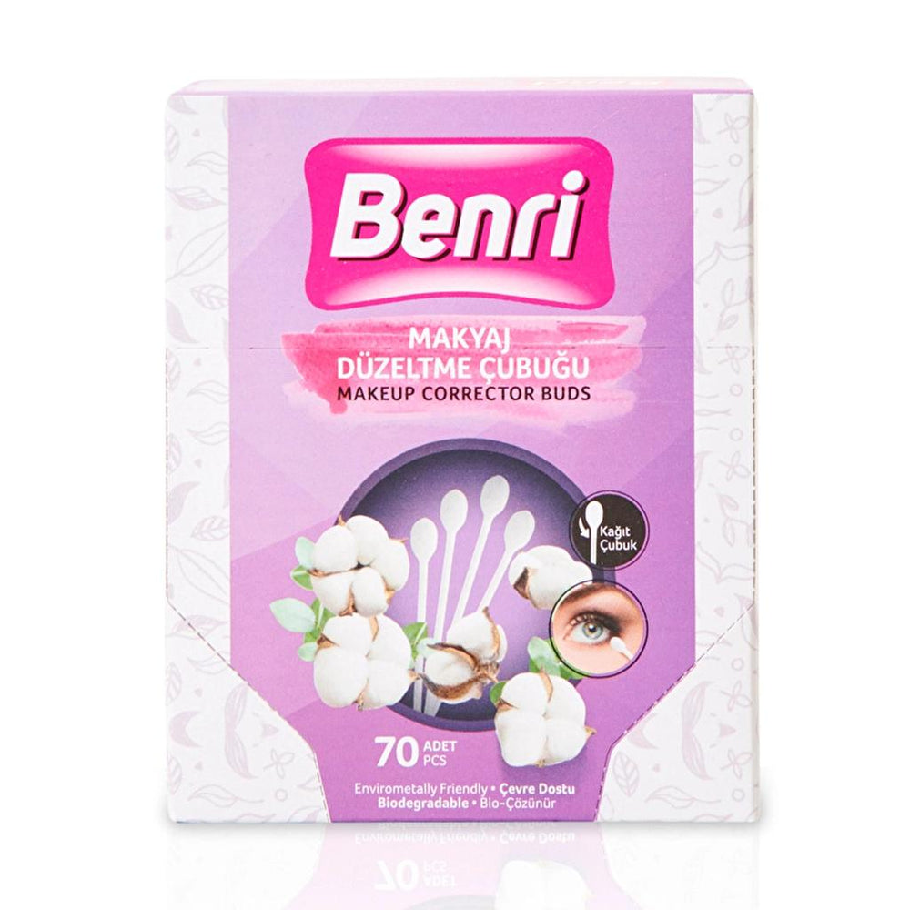 Benri Makeup Corrector Swabs for Precise Touch-Ups