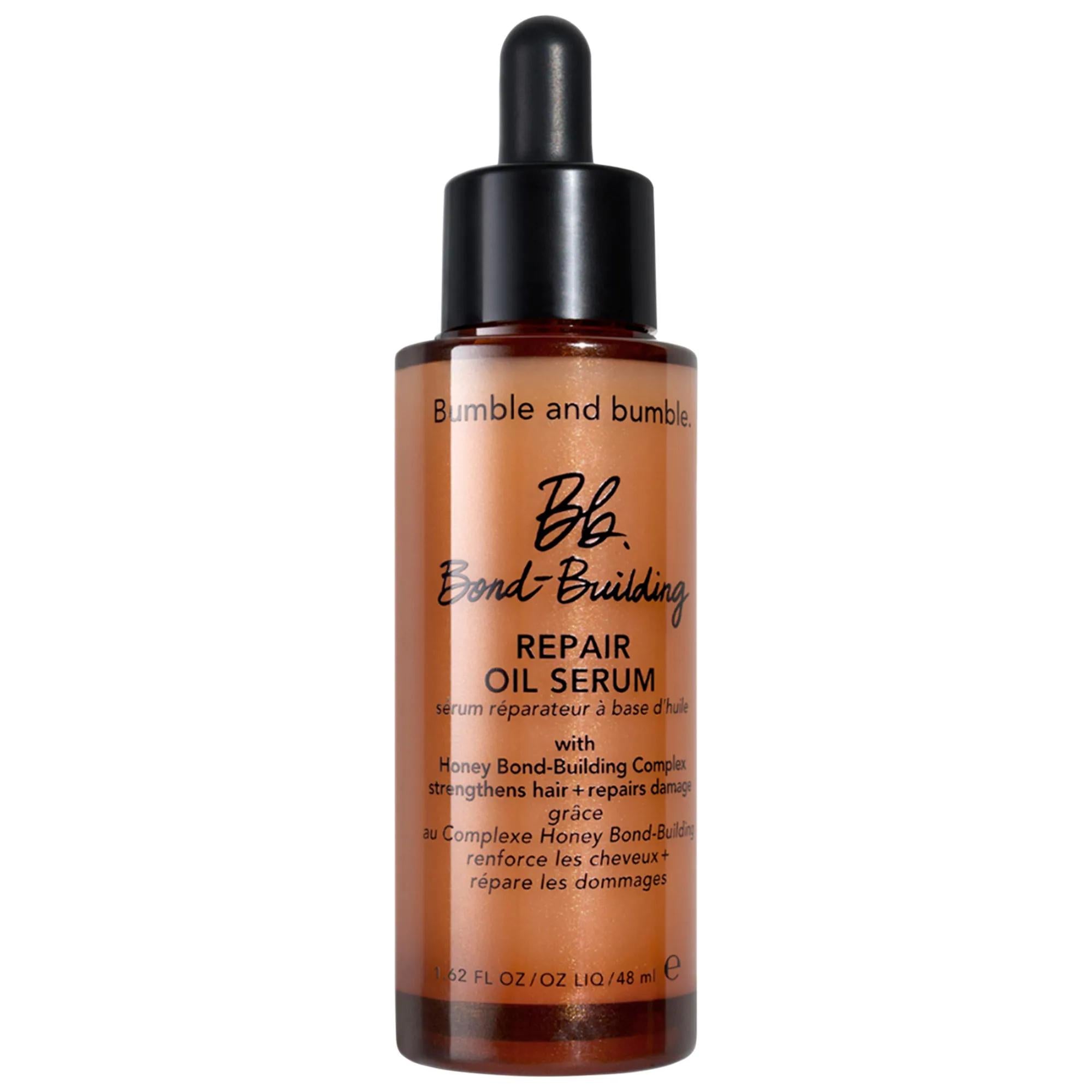 Bumble and bumble Bond-Building Hair Oil Serum: Anti-Frizz, Breakage Repair & 6X Hydration - Honey Complex for Strong, Healthy Hair Bumble & bumble Hair Oil: Frizz Control, Breakage Repair - Honey Complex Hair oil serum, Bond-building hair treatment, Anti-frizz hair serum, Hair breakage repair, Hydrating hair oil, Honey hair complex, Damage repair hair oil, Frizz reduction serum, Hair strengthening oil, hair oil, hair serum, bond building, anti-frizz, breakage repair, hydrating, honey, damage repair, streng