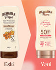 Hawaiian Tropic Glowing Protection SPF 50 Sunscreen Lotion - UVA/UVB, Vegan & Cruelty-Free, Moisturizing - 6.09 fl oz Hawaiian Tropic SPF 50 Sunscreen - Vegan UVA/UVB Protection sunscreen lotion, SPF 50 sunscreen, Hawaiian Tropic sunscreen, vegan sunscreen, cruelty-free sunscreen, UVA UVB protection, water resistant sunscreen, sun protection lotion, sunscreen with shea butter, glowing skin sunscreen, sun protection, moisturizing sunscreen, vegan, cruelty-free, sun damage prevention, anti-aging, skincare, be