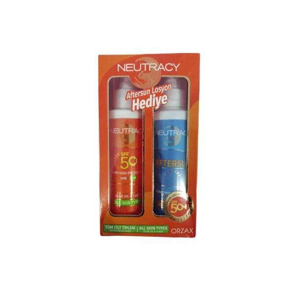 Neutracy SPF50+ Sunscreen Lotion with Olive Oil & CoQ10 - Non-Greasy, Daily Protection for All Skin Types - Sunscreen