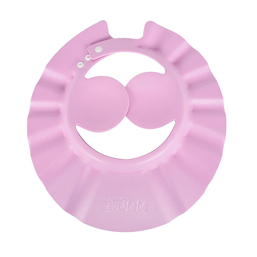 Sevi Bebe Baby Bath Cap - Soft Eva, Adjustable, Prevents Shampoo in Eyes & Ears - Shampoo