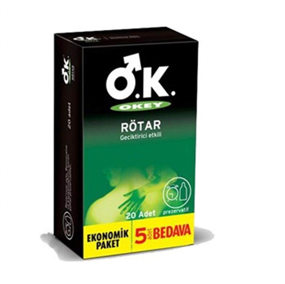 Okey Rštar Condoms, 20 Count - Latex Contraception for Safe Sex Practices - image 3