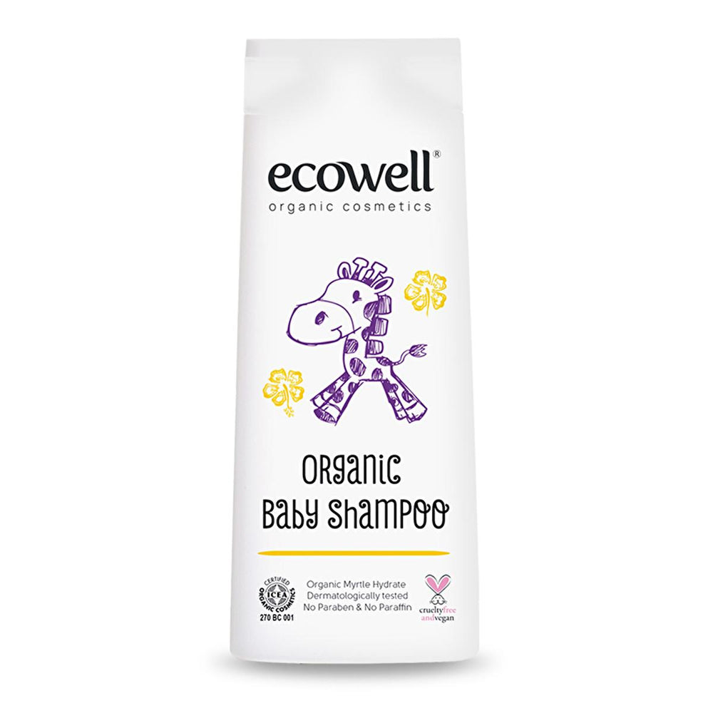 Ecowell Organic Baby Shampoo & Body Wash - Gentle, Paraben-Free, Vegan Certified - 10.14 fl oz - view 5