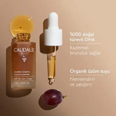 Caudalie Sunless Tanning Drops: Natural Bronzer with Hyaluronic Acid for Sunless Glow | Sensitive Skin Friendly Caudalie Sunless Tanning Drops - Natural Bronzer & Sunless Glow sunless tanning drops, natural bronzer, DHA self-tanner, hyaluronic acid tanning, paraben-free tanner, sensitive skin tanner, Caudalie tanning drops, self-tanning serum, sunless glow, natural self tanner, self tanner, tanning serum, natural tan, sunless tan, hyaluronic acid, grape water, natural ingredients, paraben free, silicone fre
