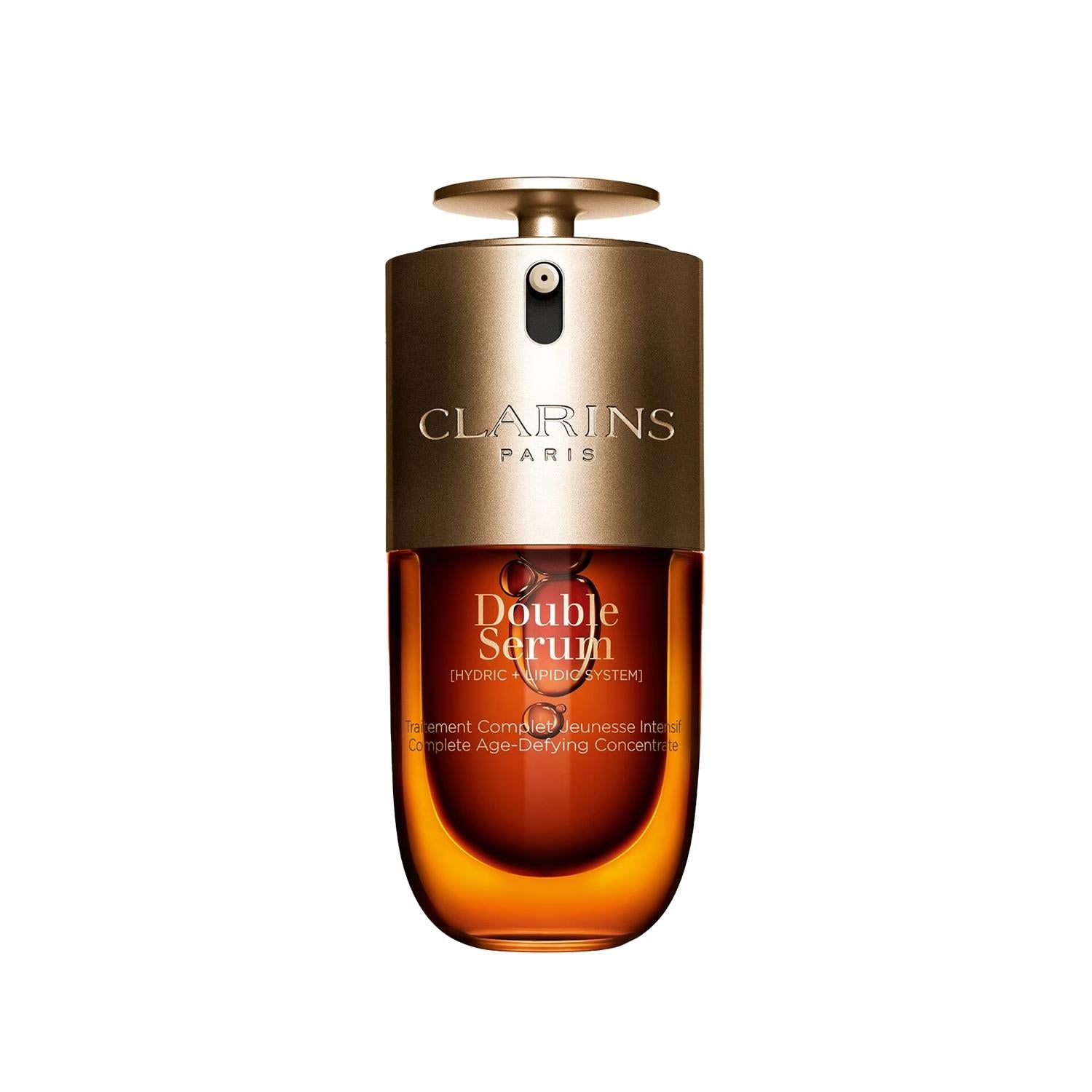 Clarins Double Serum: Anti-Aging &amp; Hydrating Facial Serum for Youthful, Radiant Skin (30ml) Clarins Double Serum: Anti-Aging Facial Serum for Youthful Skin Clarins Double Serum, anti-aging serum, hydrating serum, facial serum, skin serum, 30 ml serum, Clarins skincare, anti-wrinkle serum, youthful skin serum, serum, face serum, anti-aging, hydration, wrinkle reduction, fine lines, youthful skin, radiant skin, skincare, premium skincare, Clarins, beauty, moisturizer, face treatment, skin treatment, gifts for