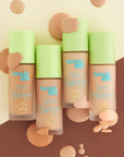 Beaulis Foundation Makeup - Beaulis Fun Skin Balance Fondöten 128 Bright On - Lightweight, Natural Finish, SPF - Foundation