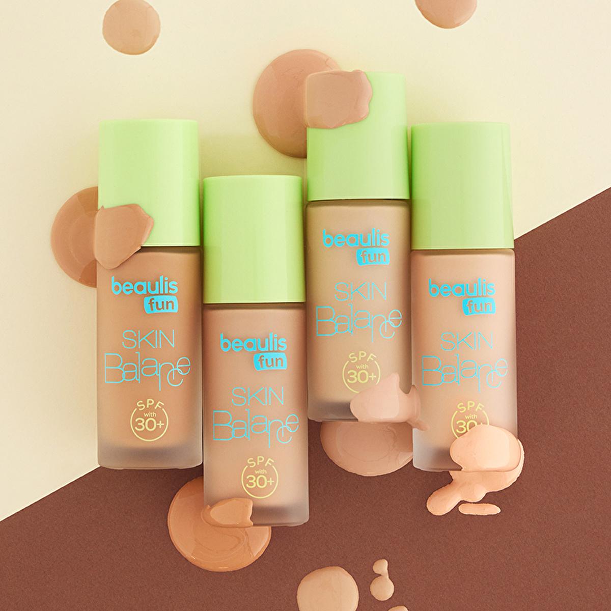 Beaulis Foundation Makeup - Beaulis Fun Skin Balance Fondöten 128 Bright On - Lightweight, Natural Finish, SPF 30 Beaulis Lightweight Foundation Makeup SPF 30 Foundation Makeup, Lightweight Foundation, Natural Finish Makeup, SPF 30 Foundation, Beaulis Fun Skin Balance Fondöten, Makeup for Daily Use, Sun Protection Makeup, Cosmetic Coverage, Flawless Makeup Look, Comfortable Makeup, Natural Appearance, Skin Protection, UV Protection, Beauty Essentials, Makeup for Sensitive Skin