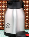 Cooker Stainless Steel Thermos 2L - Insulated Flask for Hot & Cold Drinks, Durable & Long-Lasting Cooker 2L Stainless Steel Thermos - Hot & Cold Drinks stainless steel thermos, insulated flask, double-walled thermos, hot and cold drinks container, durable thermos, outdoor gear, camping equipment, picnic essentials, office accessories, eco-friendly products, temperature control, beverage container