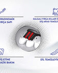 Signal Manual Toothbrush Performance Black - Soft Bristle, Ergonomic Design for Gentle Gum Care - view 6