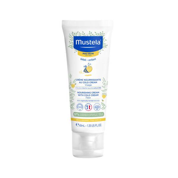Mustela Nourishing Face Cream with Cold Cream - Natural Skincare for Dry Skin, 1.35 fl oz - image 2