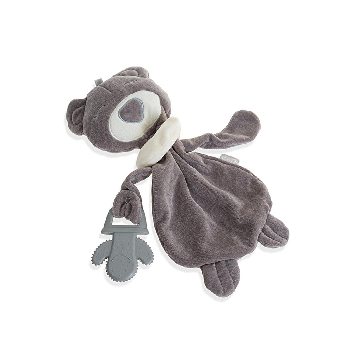 Babyjem Soft Teething Toy with Sleep Companion - Comforting Teddy Bear for Newborns & Infants, Machine Washable, Teething Relief Babyjem Teething Toy & Sleep Companion for Newborns baby teething toy, soft sleep companion, machine washable baby toy, teething relief for infants, baby sleep aid, newborn gifts, infant comfort, teething pain relief, cuddly teddy bear, baby essentials