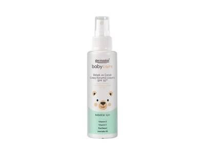 Dermoskin BabyCare SPF50+ Baby Sun Protection Lotion - Water-Resistant, Gentle Formula for Sensitive Skin - view 2