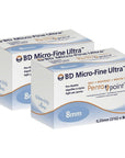 BD Micro-Fine Ultra 100 Pcs. 0.25mm x 8 mm Pen 2packs - view 3