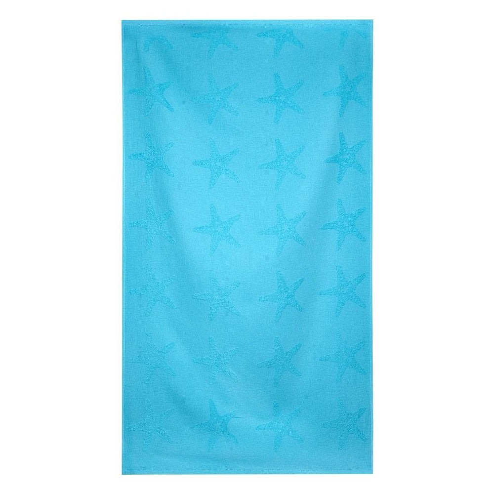 Eklips Starfish Beach Towel in Light Blue