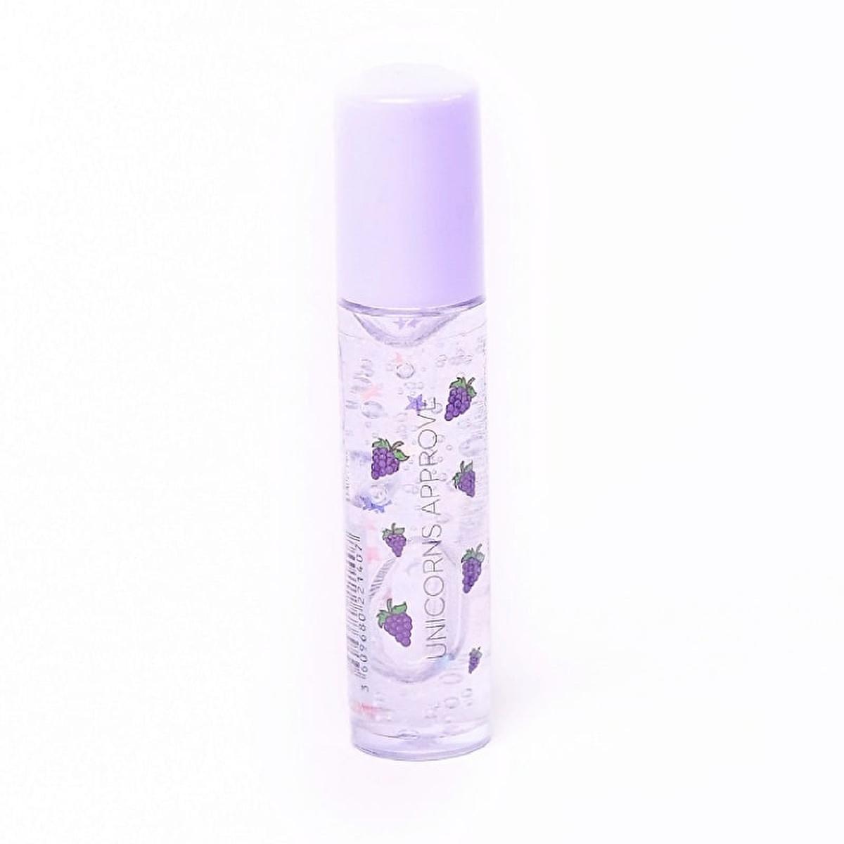Soda Unicorns Grape Scented Lip Balm - Moisturizing, Portable, Fruity Flavor - 7.45ml Grape Scented Lip Balm for Dry Lips - Soda Unicorns grape scented lip balm, fruit flavored lip care, moisturizing lip balm, portable lip balm, lip gloss balm, scented lip care, lip moisturizer, grape flavor lip balm, cosmetic lip care, personal care, lip balm with applicator, compact lip balm