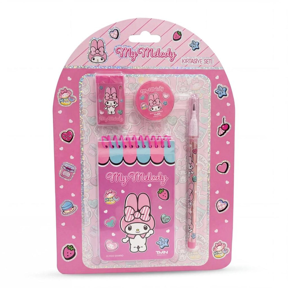 My Melody 4 Piece Stationery Set