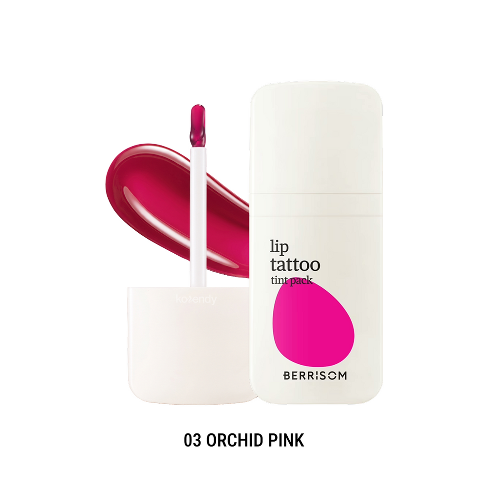 Berrisom Lip Tattoo Tint Pack Peel-Off Lip Stain 6g