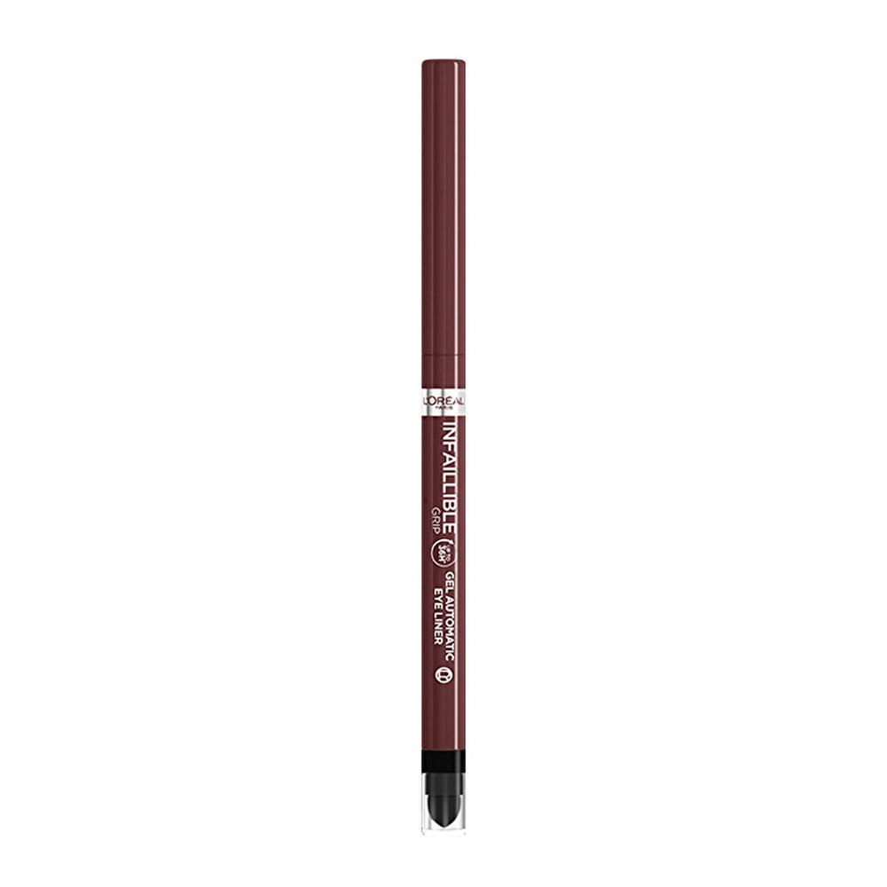 L'Oreal Paris Infallible Eyeliner: 36H Velvet Bordeaux - Smudge-Proof, Waterproof, Automatic Eyeliner for Smoky Eyes & Precise Definition L'Oreal Infallible Eyeliner: Long-Lasting & Smudge-Proof eyeliner, long-lasting eyeliner, smudge proof eyeliner, waterproof eyeliner, automatic eyeliner, bordeaux eyeliner, smoky eye makeup, Loreal eyeliner, velvet eyeliner, infallible eyeliner, gel eyeliner, eye makeup, women's makeup, makeup, cosmetics, defining eyes, enhancing eyes, easy application, dual-sided eyeline