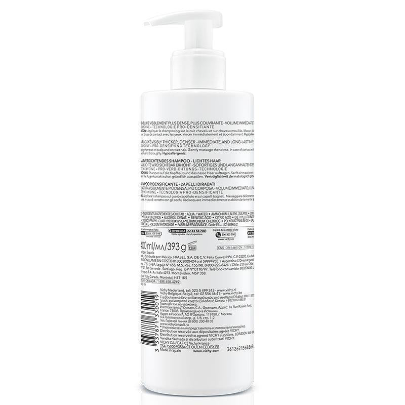 Vichy Densi Solutions Thickening Shampoo 400Ml - Hair Thickening & Volumizing for Fine or Limp Hair - view 4