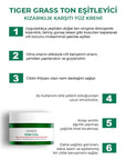 Sinoz Pure Cica Tiger Grass Facial Cream - Redness Relief, Tone Correction, Sensitive Skin Soothing, and Barrier Repair - Centella Asiatica Sinoz Cica Cream: Redness Relief & Skin Tone Correction Cica cream, Tiger grass cream, Redness relief cream, Skin tone correcting cream, Sensitive skin cream, Centella Asiatica cream, Soothing face cream, Anti-redness face cream, Facial redness treatment, Barrier repair cream, Facial Cream, Skin care, redness relief, skin tone correction, sensitive skin, Centella Asiati