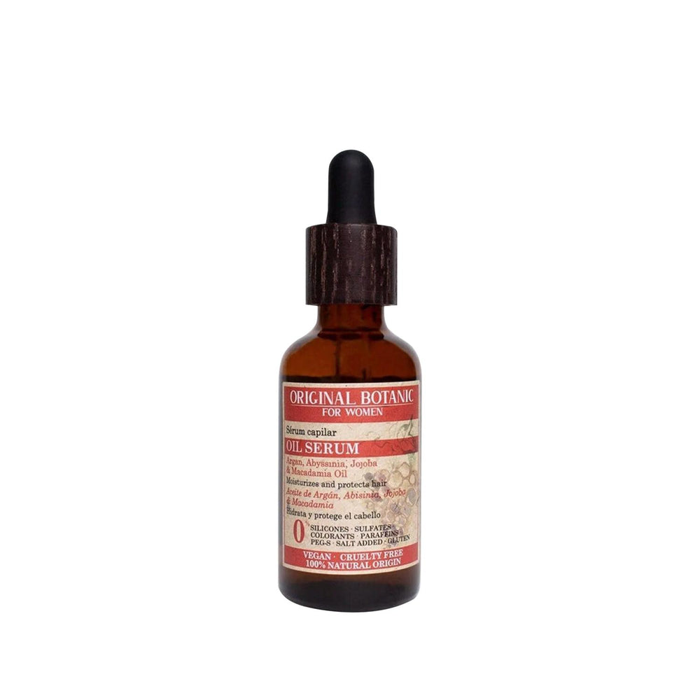ORIGINAL BOTANIC Vegan Hair Care Serum - Nourishing & Repairing Oil Serum for Women, 50ml ORIGINAL BOTANIC Vegan Hair Serum - Nourish & Repair vegan hair care, hair repair serum, natural hair products, women's hair care, organic hair serum, cruelty-free hair care, hair nourishment, repair damaged hair, sustainable beauty products, ethical hair care