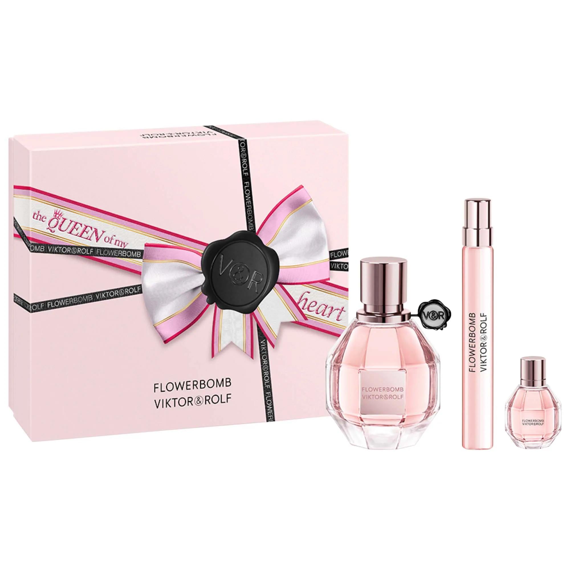 Viktor &amp; Rolf Flowerbomb Eau de Parfum Perfume Gift Set - Luxurious Floral Fragrance for Women Flowerbomb Eau de Parfum Gift Set - Luxurious Women&#39;s Fragrance Flowerbomb Perfume, Eau de Parfum Gift Set, Women&#39;s Fragrance, Luxury Perfume, Floral Fragrance, Gift for Her, Perfume Gift Set, Fragrance for Women, Luxury Fragrance, Viktor &amp; Rolf, Floral Perfume, Women&#39;s Perfume