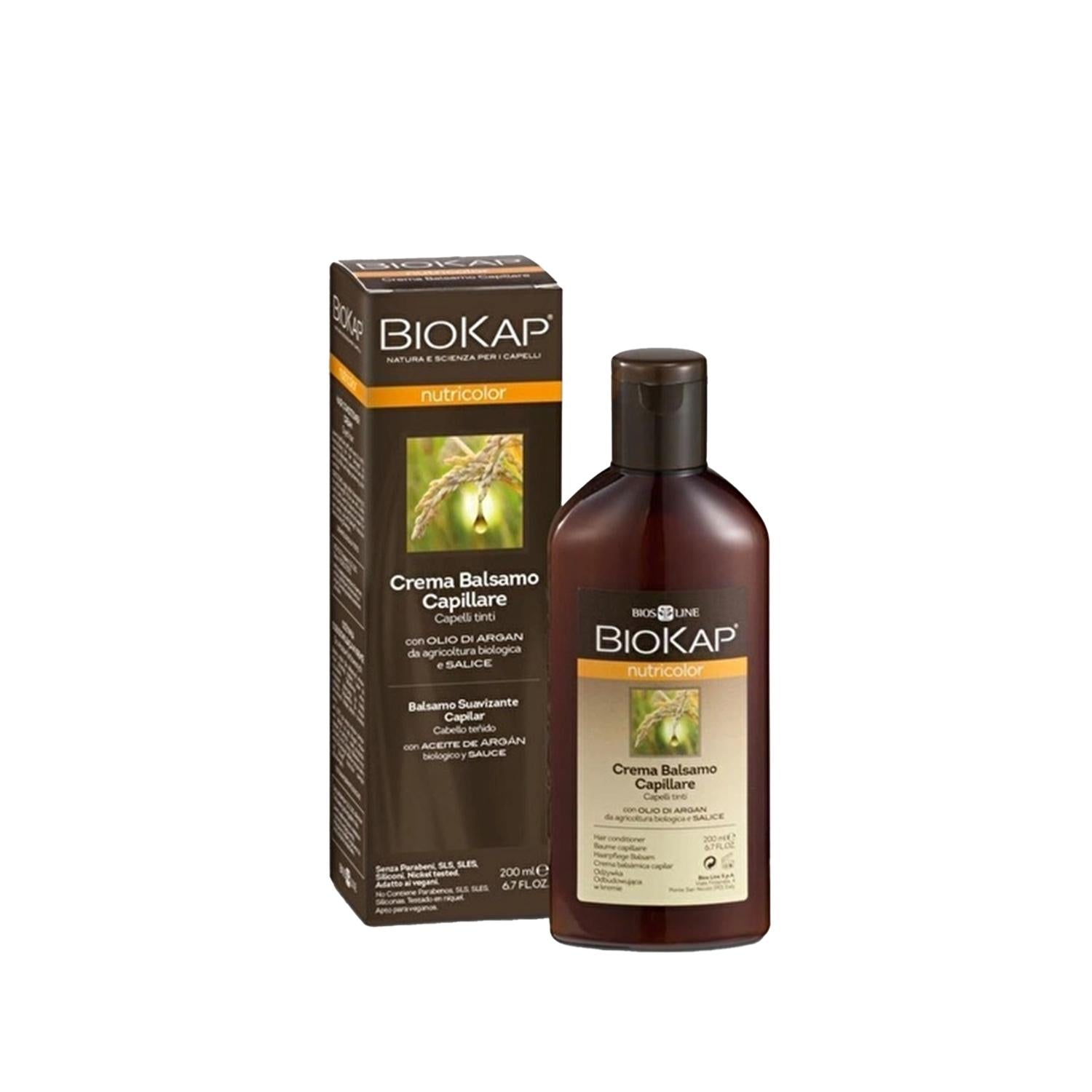 Biokap Biokap Nutricolor Hair Conditioner for Colored Hair - Nourishing Cream for Vibrant Locks - 6.76 fl oz Biokap Nutricolor Hair Conditioner for Colored Hair hair care, colored hair, nourishing hair cream, Biokap Nutricolor, hair conditioner, hair nourishment, color protection, hair moisturizer, Biokap, hair health