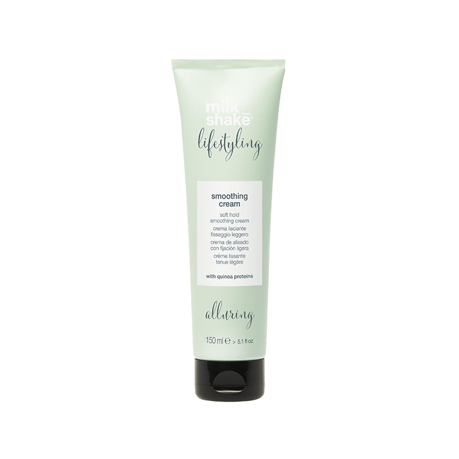 milk_shake Lifestyling Smoothing Şekillendirici Krem 150 ml - Hair Smoothing Cream for Manageable Hair milk_shake Smoothing Cream for Manageable Hair milk_shake smoothing cream, hair smoothing product, Lifestyling hair care, Şekillendirici Krem, smoothing hair cream, hair care, frizz control, hair styling, manageable hair, sleek hair, polished look, daily hair care, formal hair styling