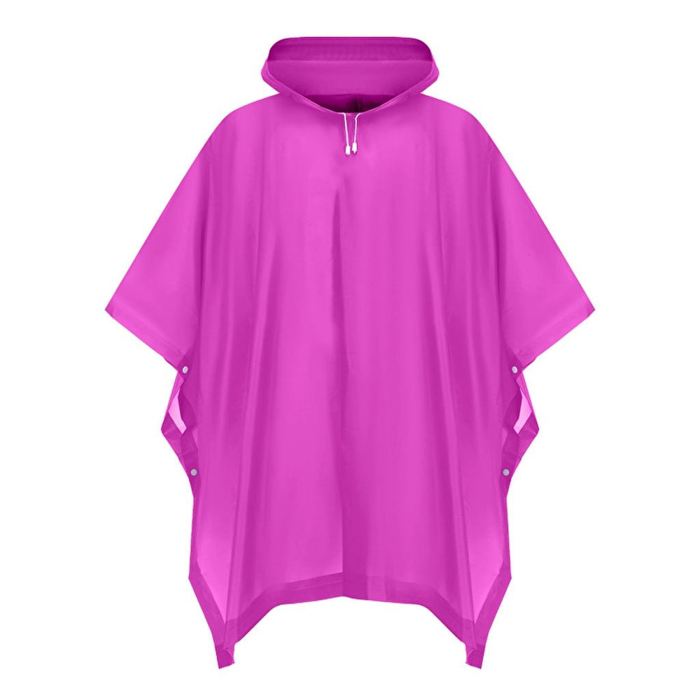 Eklips Pink Poncho Raincoat for Wet Weather Protection