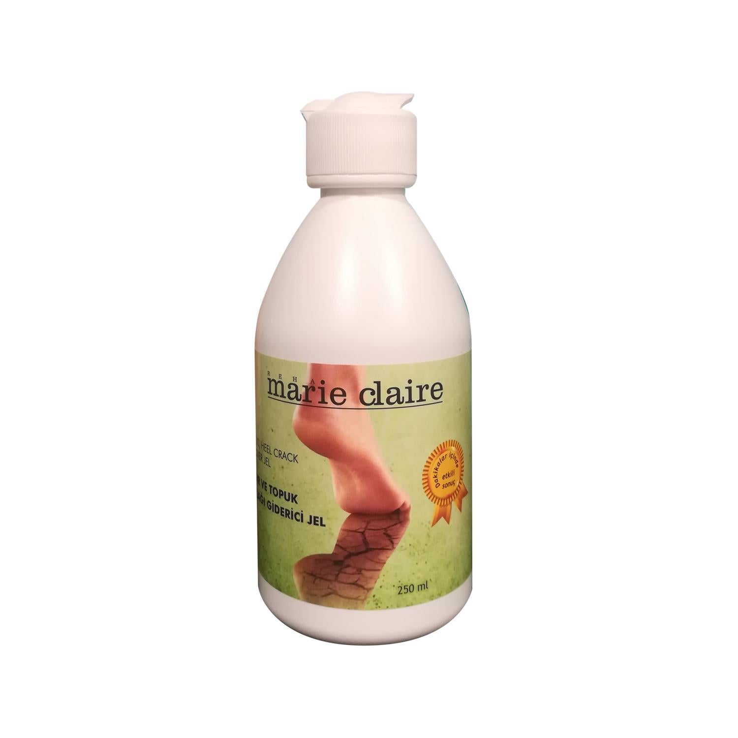 Marie Claire Foot Care Gel - Moisturizing Heel Crack & Callus Remover, 8.45 fl oz Marie Claire Foot Care Gel - Heel Crack & Callus Remover foot cream, heel crack remover, callus remover, moisturizing foot gel, Marie Claire foot care, foot care, foot gel, dry heel repair, callus treatment, foot moisturizer, foot care products