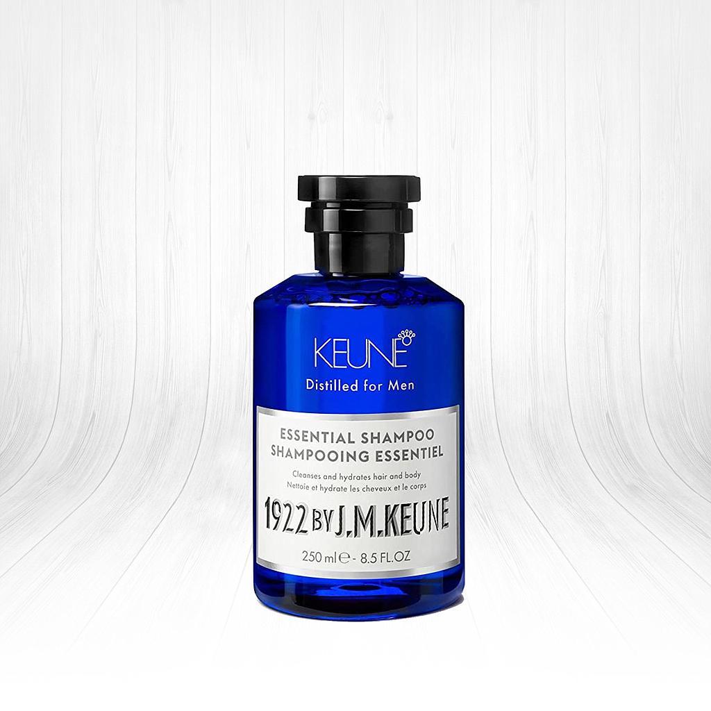 Keune Man 1922 Essential Shampoo for Men - Daily Hair Care, 250ml, Gentle & Effective Keune Man 1922 Essential Shampoo - Daily Hair Care for Men Keune Man 1922 Essential Shampoo, Men's daily shampoo, 250 ml shampoo, Keune men's grooming products, Daily hair care for men, men's hair care, grooming essentials, daily shampoo, gentle shampoo, effective hair care