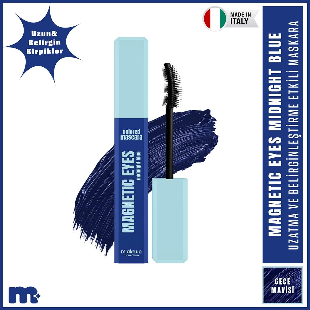 Maruderm Make Up Magnetic Eyes Blue Mascara 9ml