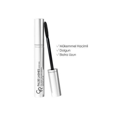 Golden Rose False Lashes Mascara 9ml - Voluminous, Lengthening, Dramatic Eye Makeup - image 5