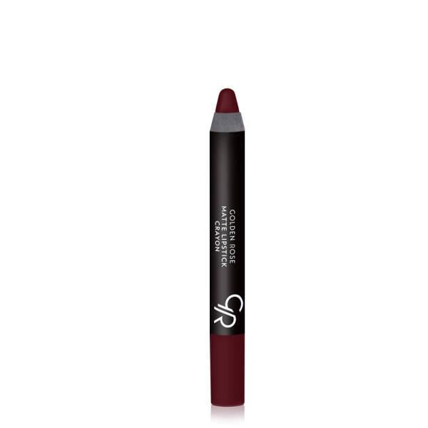 Golden Rose Matte Lipstick Crayon - #02 - Intense, Moisturizing Color, Paraben-Free, Long Lasting Soft Matte Lip Crayon Golden Rose Matte Lipstick Crayon #02: Moisturizing, Long-Lasting matte lipstick crayon, golden rose lipstick, matte lip color, moisturizing lipstick, paraben free lipstick, lipstick crayon 02, long lasting matte lipstick, soft matte lipstick, lipstick, lip color, lip crayon, matte finish, moisturizing, vitamin E, paraben-free, makeup, beauty, cosmetic, smooth application, intense color, l