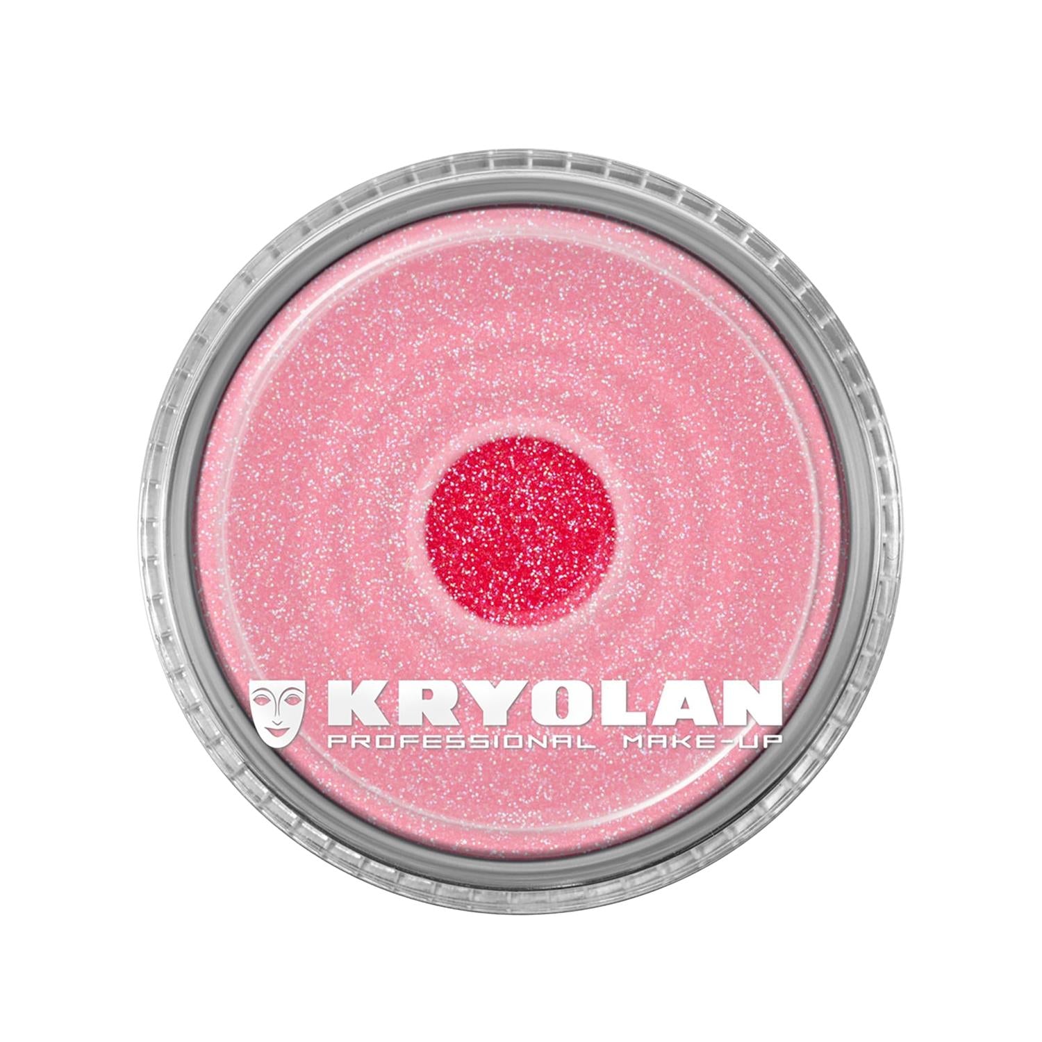 Kryolan Polyester Glimmer Fine Pastel Red Glitter 4g