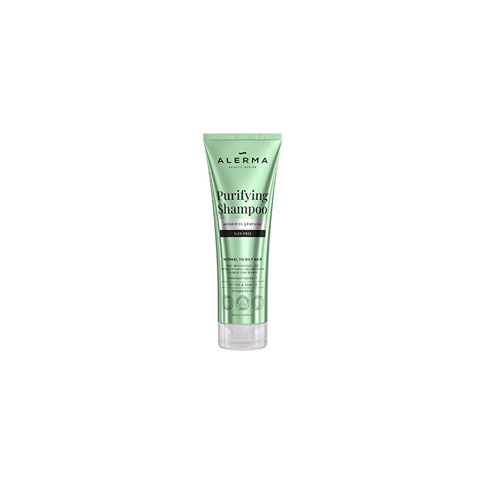 Alerma Sulfate-Free Shampoo for Oily & Thin Hair: Rosemary & Tea Tree Oil for Cleansing, Volume & Shine - Vegan & Paraben-Free Alerma Sulfate-Free Shampoo: Oily & Thin Hair - Vegan & Natural sulfate-free shampoo, oily hair shampoo, thin hair shampoo, vegan shampoo, paraben-free shampoo, rosemary extract shampoo, tea tree oil shampoo, clarifying shampoo for oily hair, alerma shampoo, natural shampoo for thin hair, shampoo, oily hair, thin hair, vegan, paraben-free, rosemary extract, tea tree oil, clarifying 