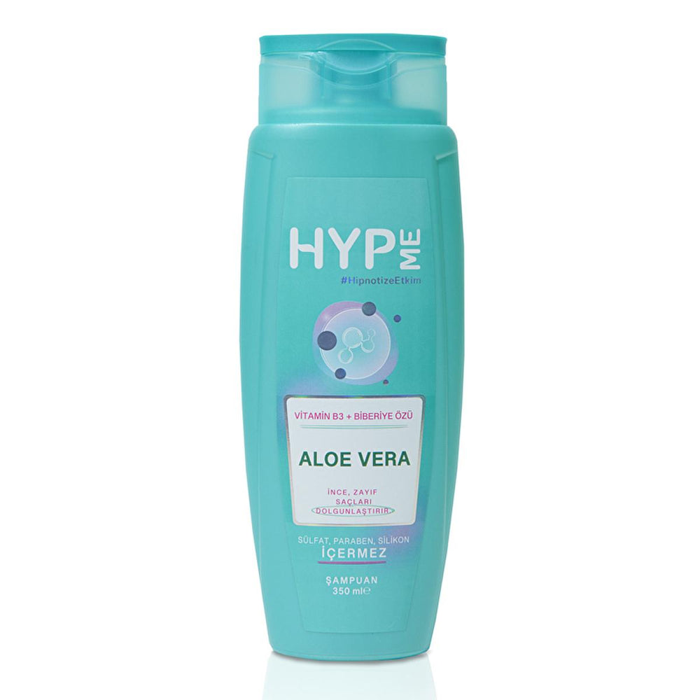 Hyp Me Sulfate-Free Volumizing Shampoo with Aloe Vera - 11.83 fl oz, Paraben & Silicone-Free, Gentle on Hair & - Shampoo