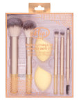 Eklips 7-Piece Makeup Brush and Sponge Set