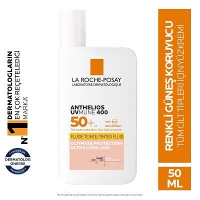 La Roche Posay Anthelios UVmune Fluid Tinted Sunscreen SPF50+ - Hypoallergenic, Non-Comedogenic, Water-Resistant - image 5