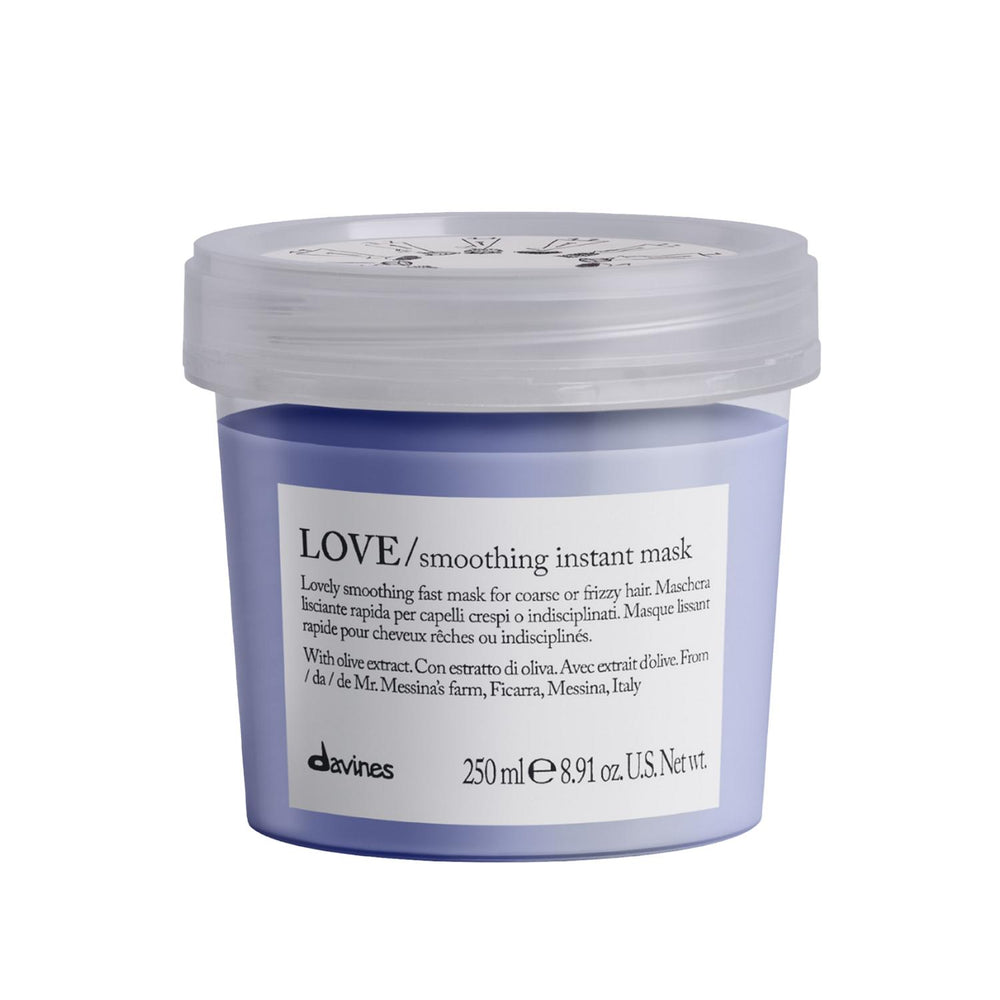 Davines Love Smoothing Hair Care Mask - 250ml Smoothing and Conditioning Treatment for Frizzy Hair - Hair Mask